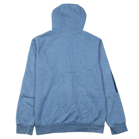 Adidas Men's Blue Full Zip Hoodie Size M Sportswear