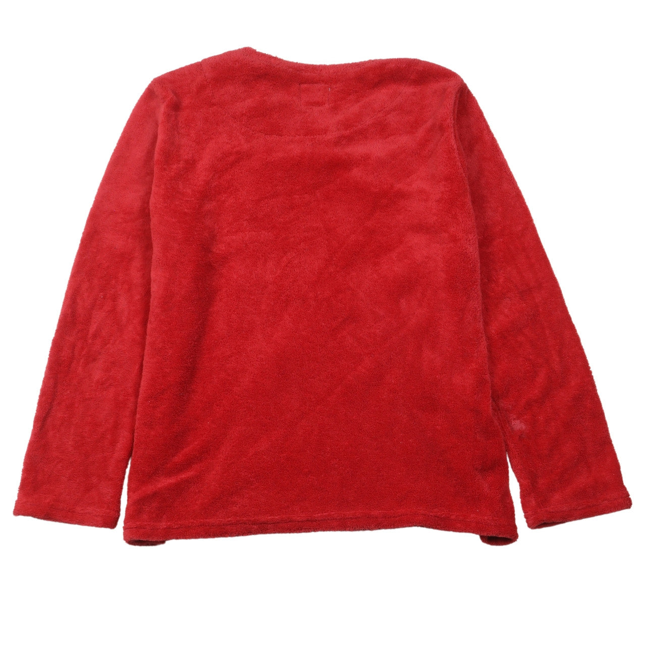 Disney Women Red Fleece Minnie Mouse Pyjama Top Size 12-14