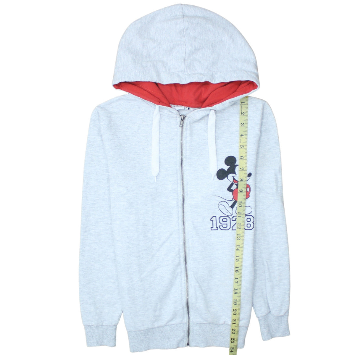 Atmosphere Women's Grey Full Zip Hoodie UK 6 Mickey Mouse 1928