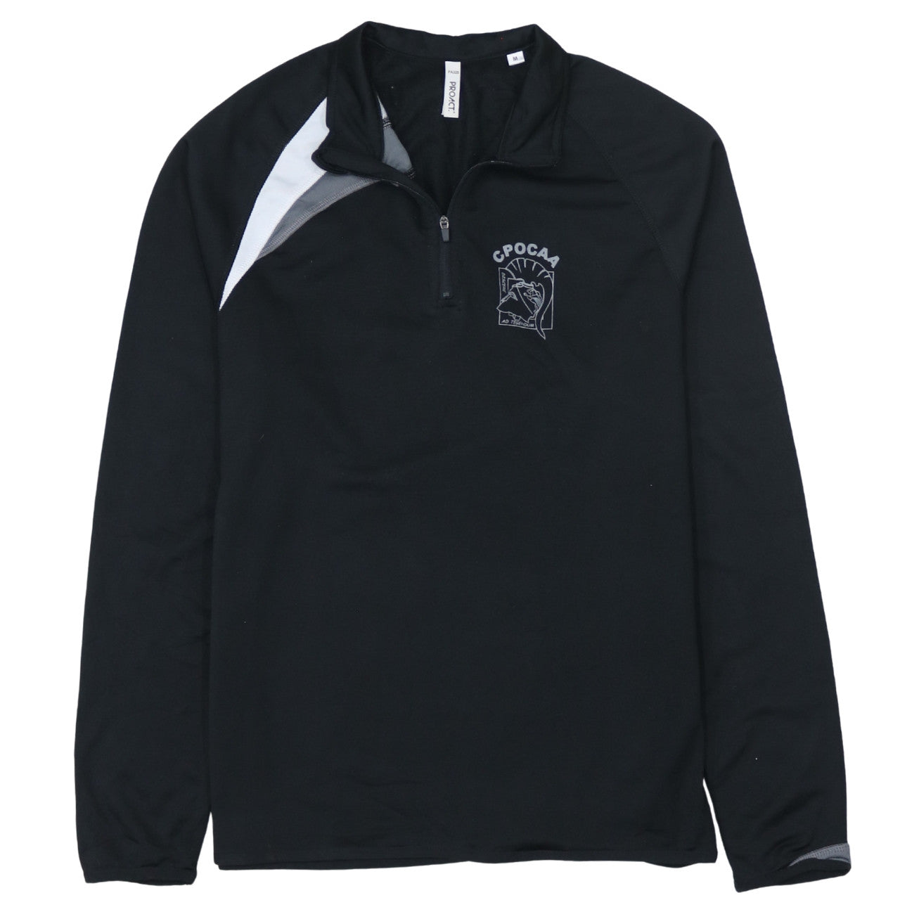 Proact Men's Black 1/2 Zip Athletic Sweatshirt Size M