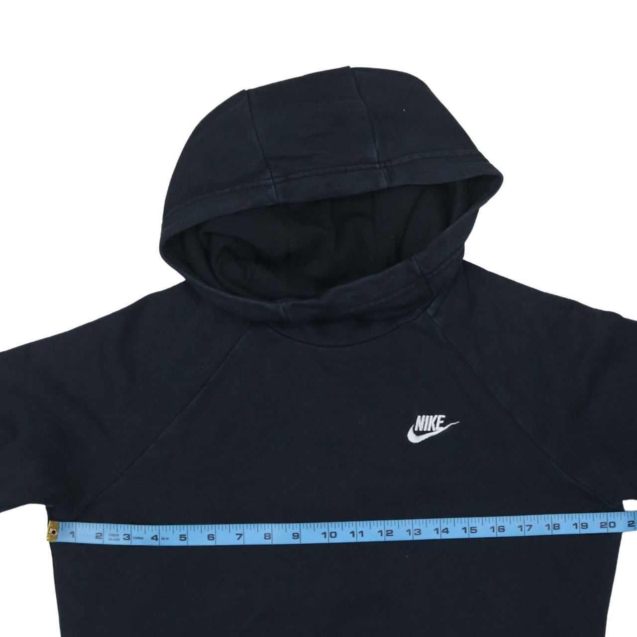 Nike Men's Black Pullover Hoodie Small Regular Fit Logo Fleece