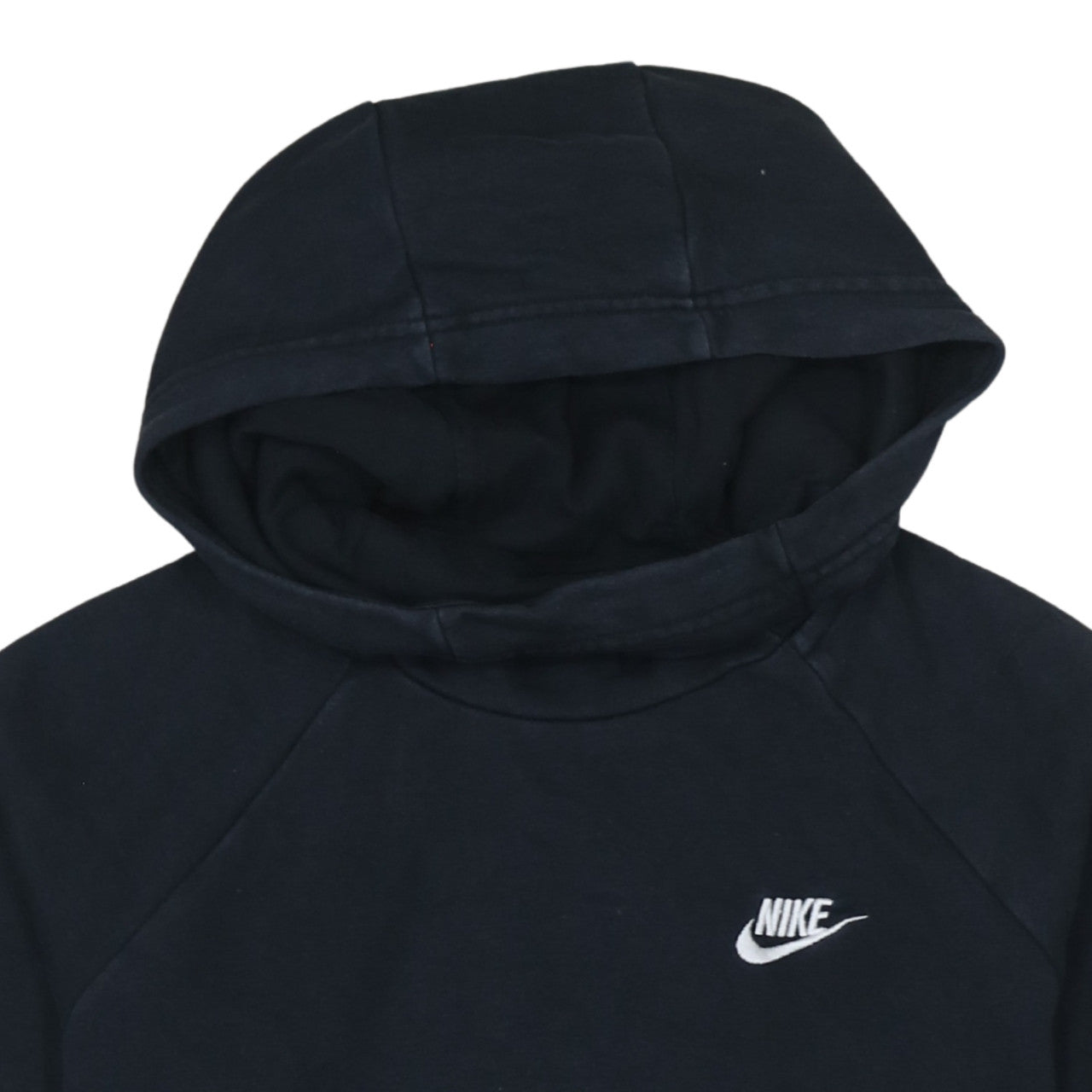 Nike Men's Black Pullover Hoodie Small Regular Fit Logo Fleece
