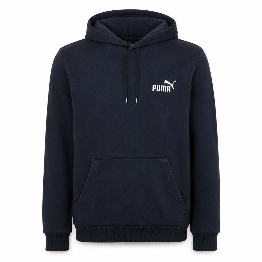 Puma Men's Black Pullover Hoodie Size S Fleece Regular Fit