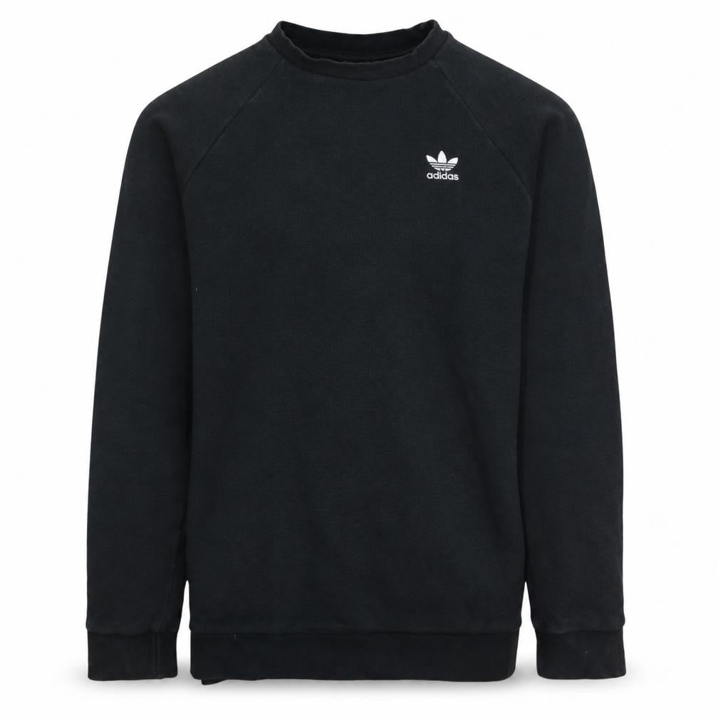Adidas Men's Black Crew Neck Pullover Sweatshirt XS