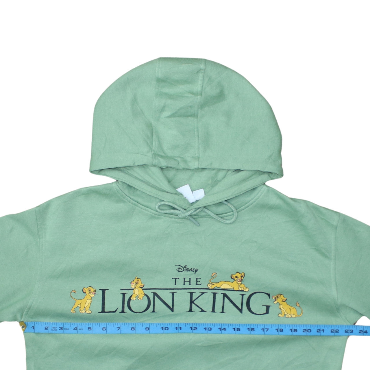 Primark Disney Women's Green The Lion King Hooded Pullover Sweatshirt M 12/14