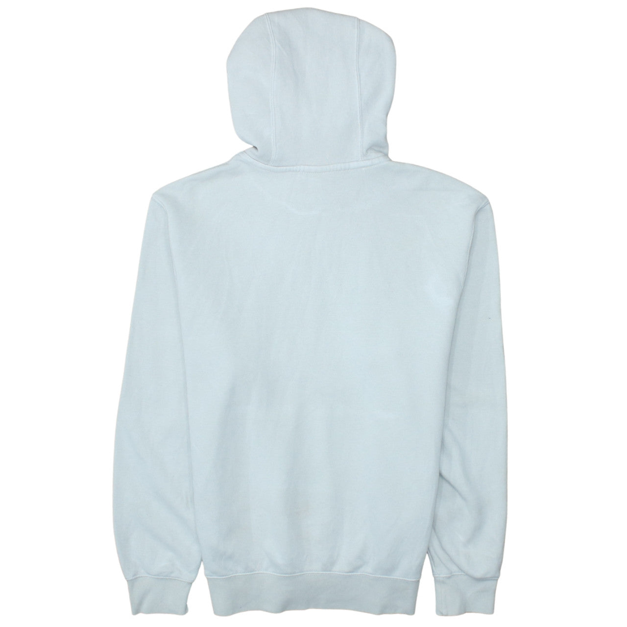 Nike Womens Light Blue Pullover Hoodie Small Cotton Blend