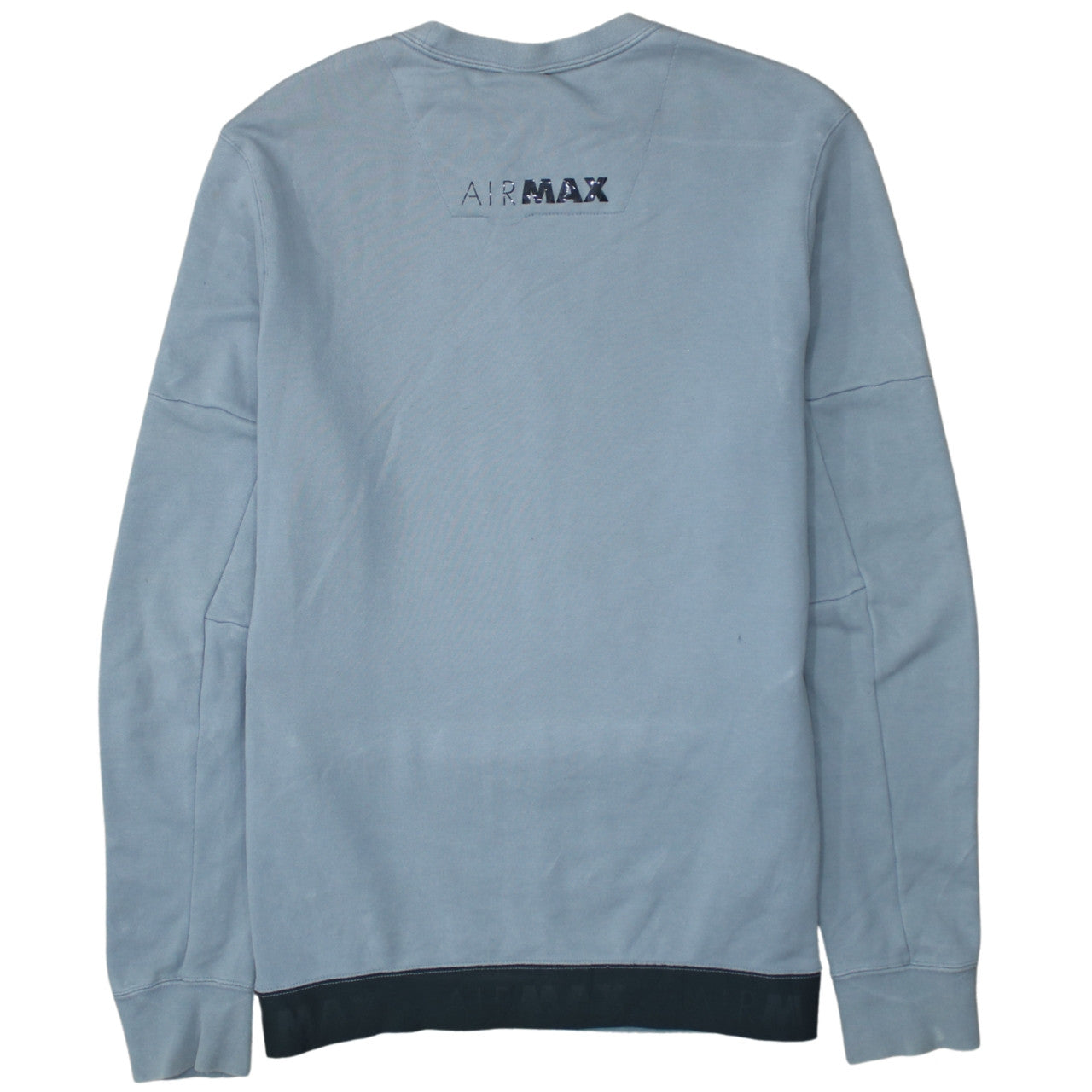 Nike Men Blue Air Max Sweatshirt L Crew Neck Pullover