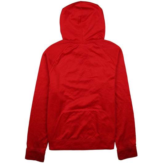 Nike Men's Red XL Therma-Fit Pullover Hoodie Basketball Graphic