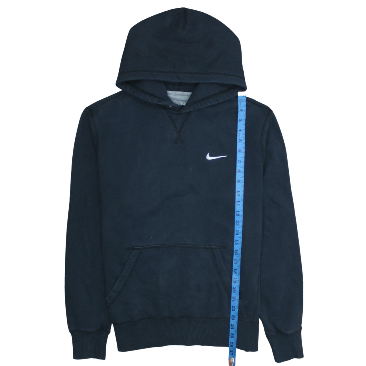 Nike Men's Blue Pullover Hoodie L Sports Cotton Sweatshirt