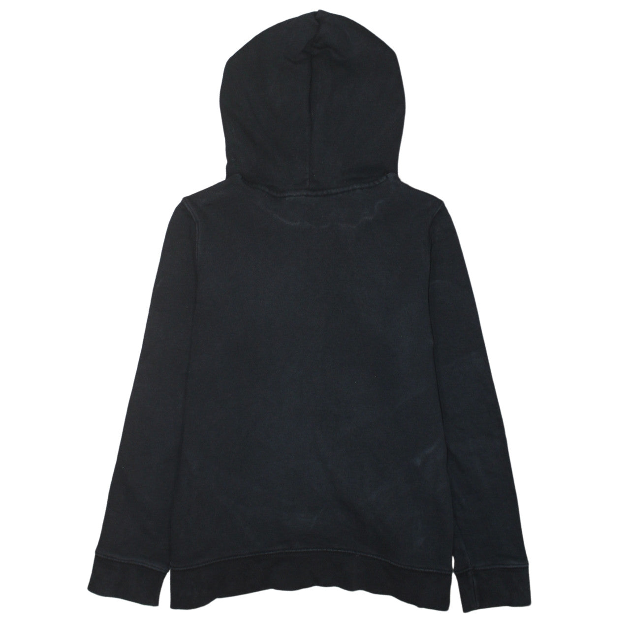 Adidas Women's Black Logo Pullover Hoodie Size 8 Regular Fit
