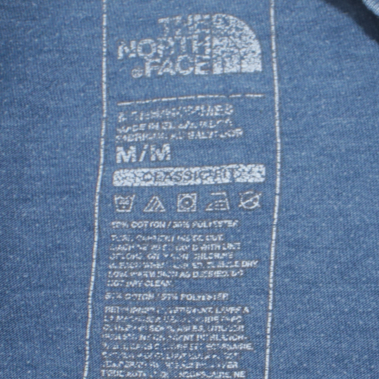 The North Face Men's Blue Classic Fit Short Sleeve T-Shirt M