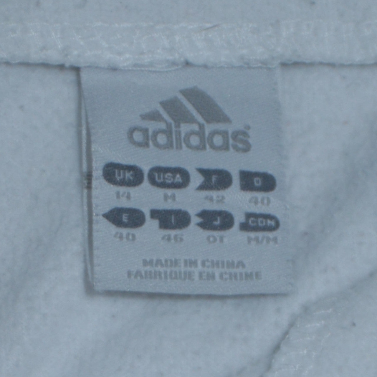 Adidas Women White Size 14 Long Sleeve Pullover Sweatshirt