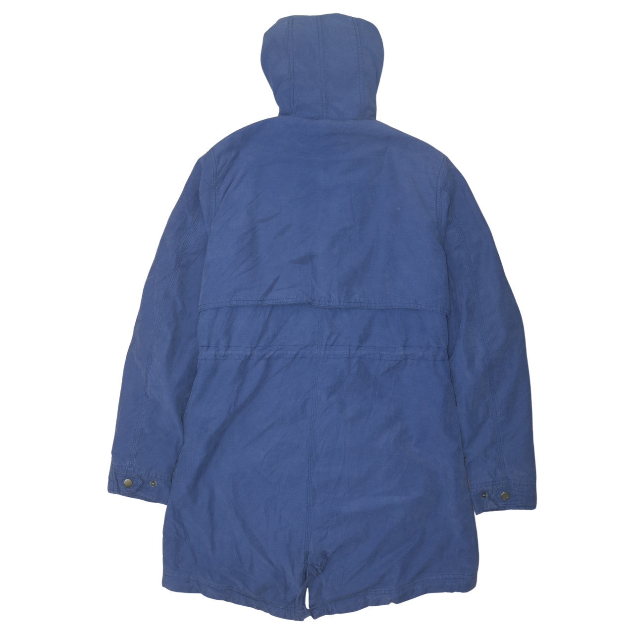 Hilfiger Denim Women's Blue Hooded Parka Jacket Size S