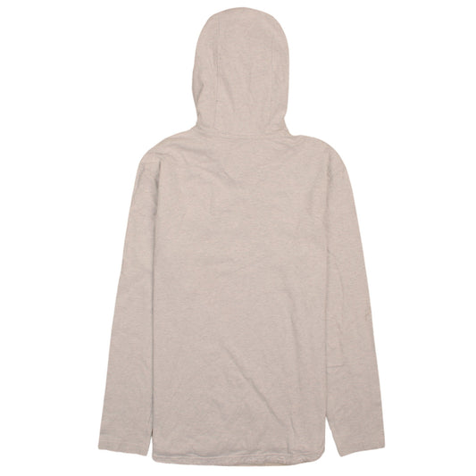 Nike Mens Grey Pullover Hoodie Medium Classic Athletic Style