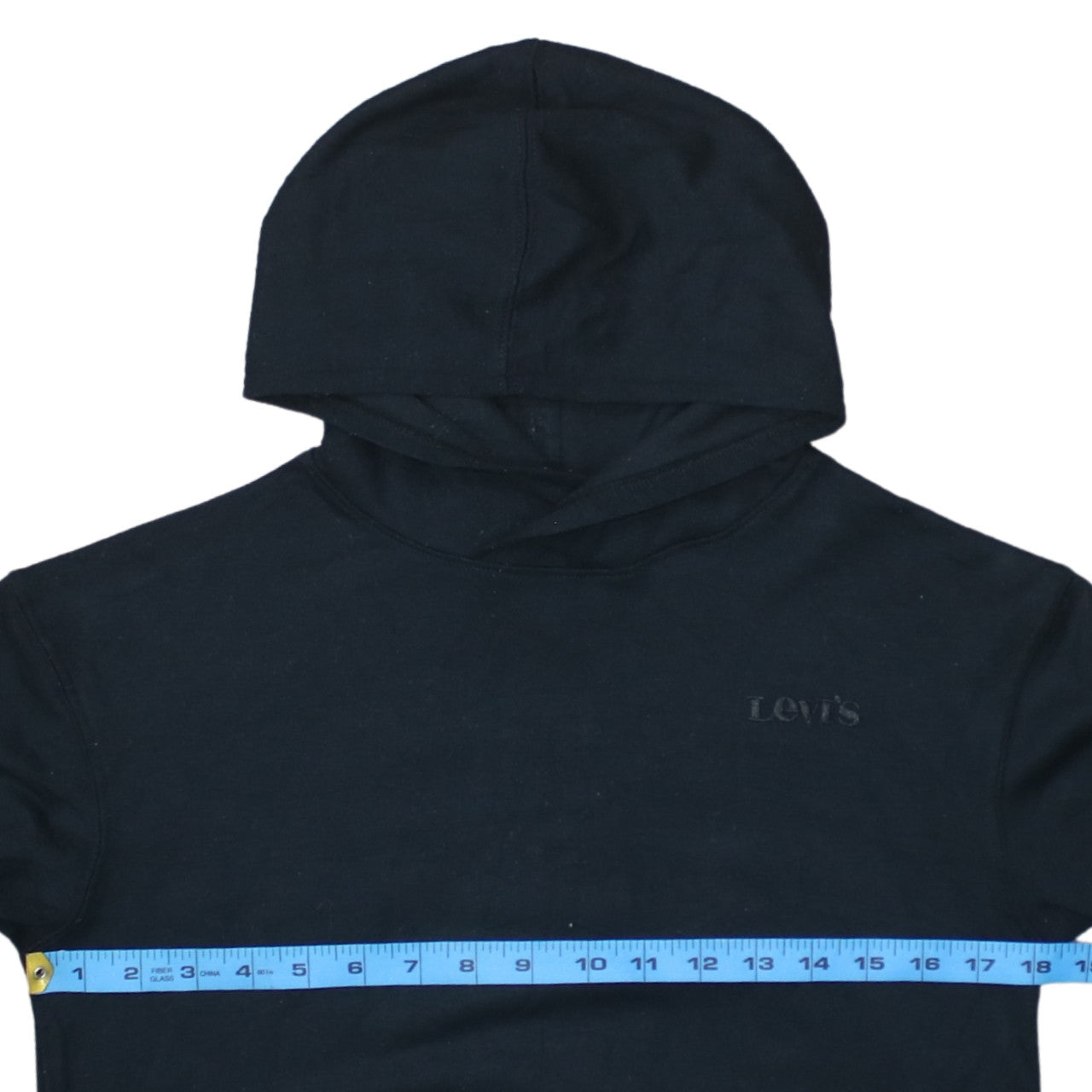 Levi's Boys Black Pullover Hoodie 12 Years Cotton Blend Casual