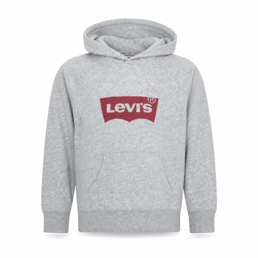 Levi's Men's Grey Logo Pullover Hoodie L