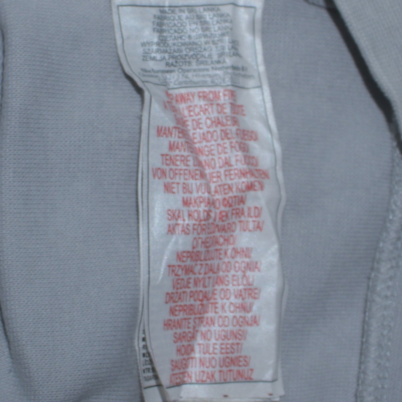 Nike Women Light Grey Full Zip Sweatshirt Size M Classic Fit
