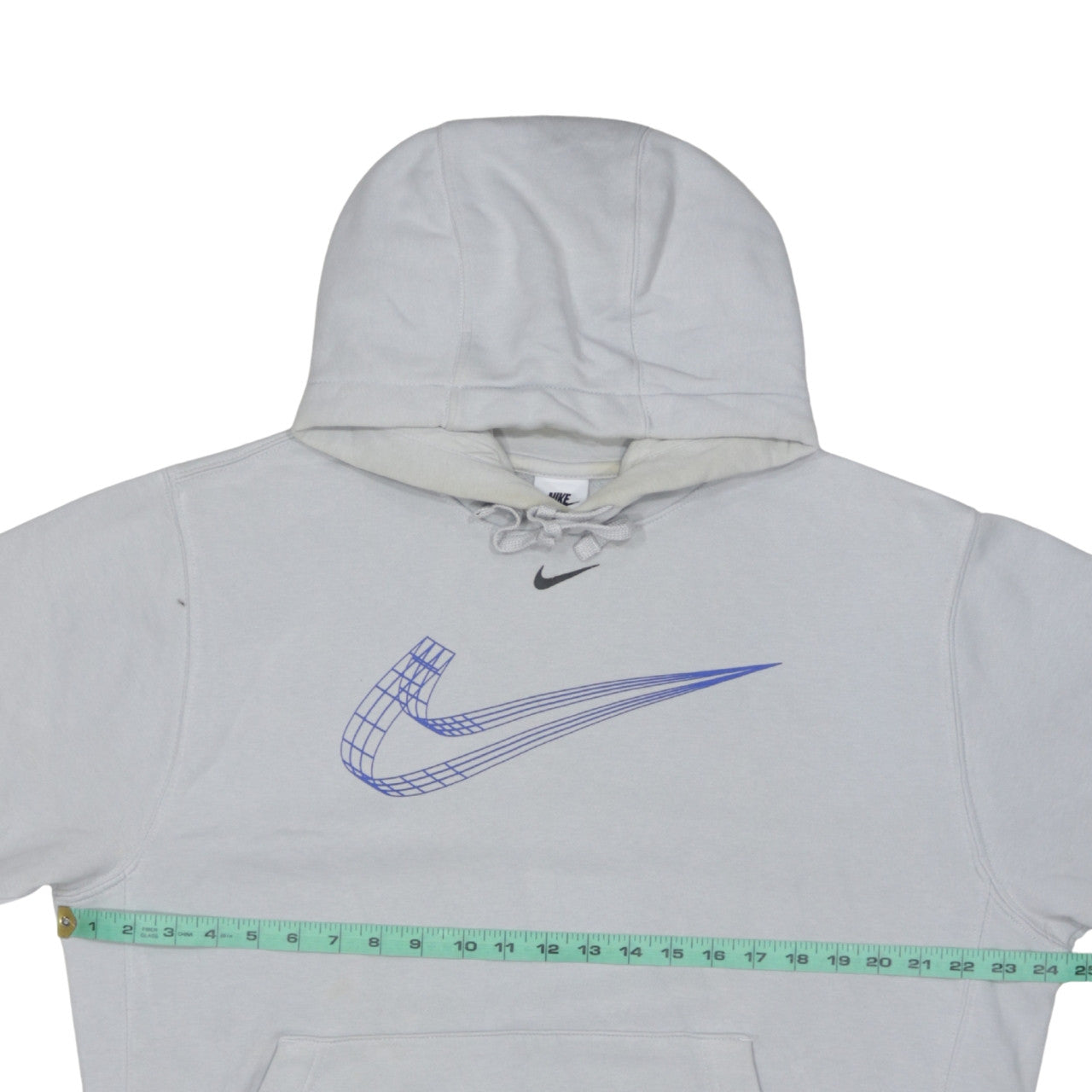Nike Men's Grey Pullover Hoodie M Graphic Logo Sportswear
