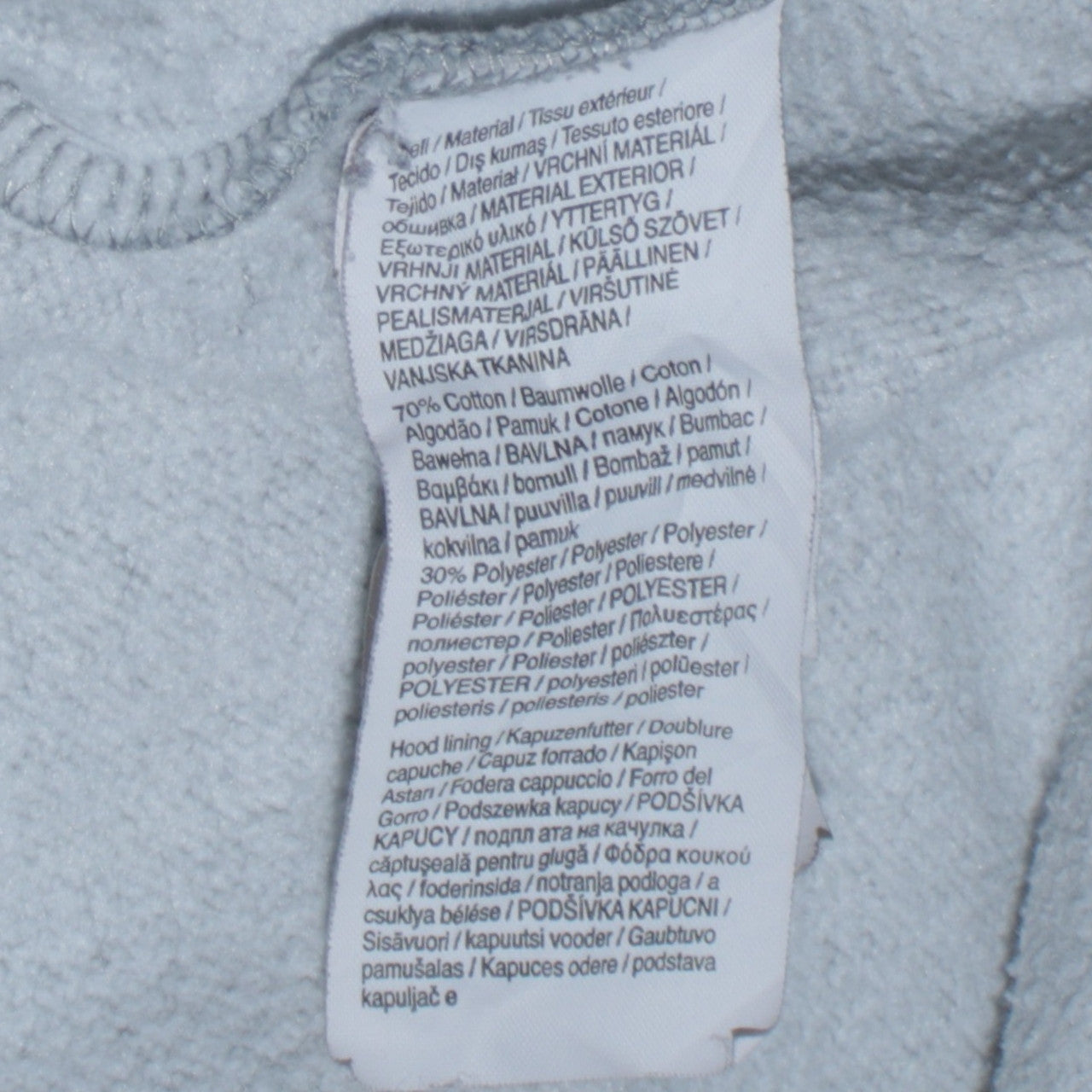 Puma Mens Grey Full Zip Hoodie Size L Sports Graphic Sweatshirt