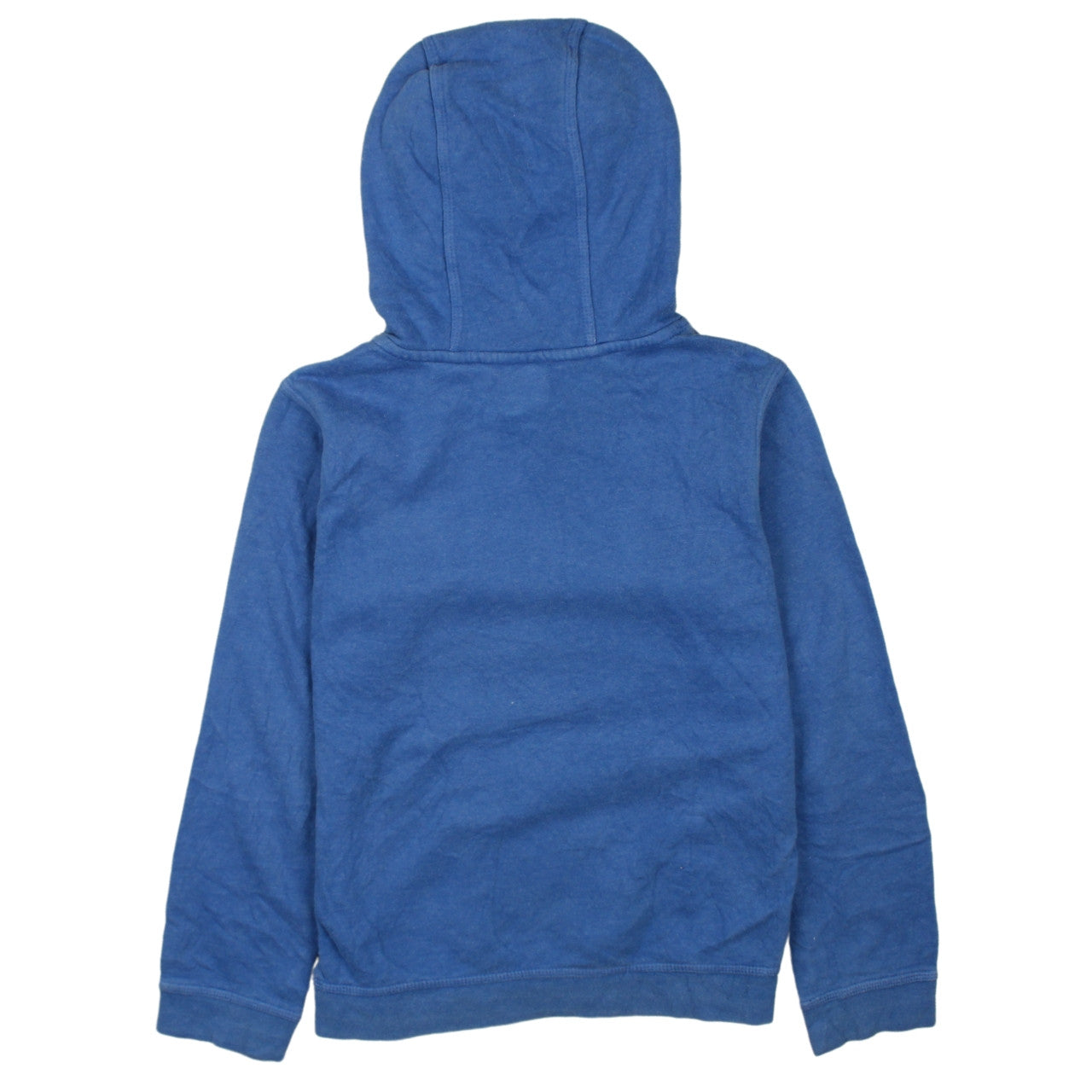 Nike Boys Blue Pullover Fleece Hoodie L Logo Sportswear