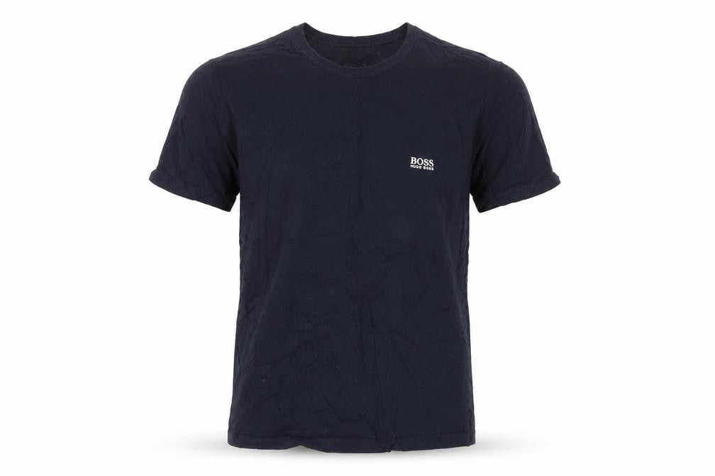 Hugo Boss Men’s Black Crew Neck Short Sleeve Cotton T-Shirt M