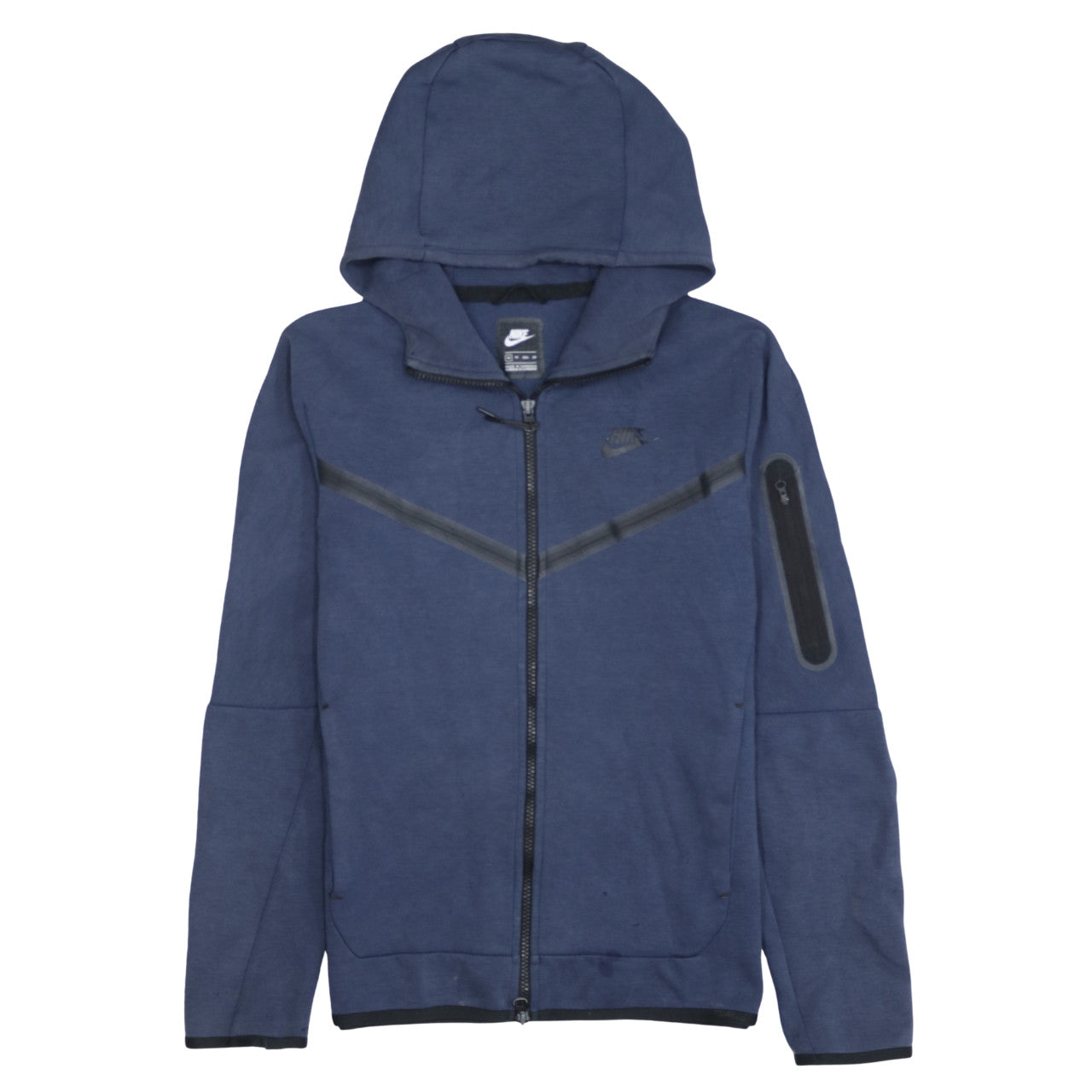 Nike Men's Blue XS Full Zip Hooded Sweatshirt Jacket