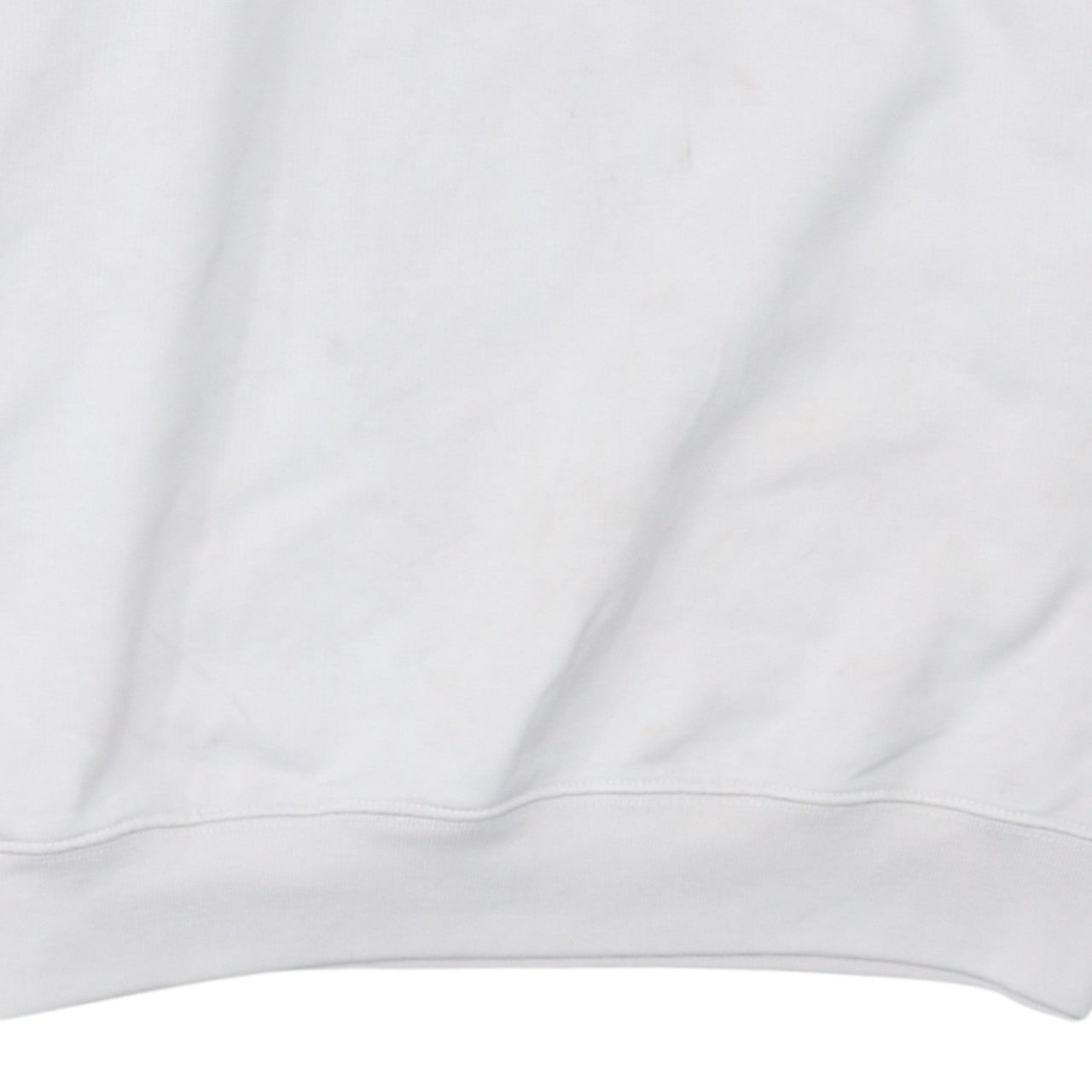Puma Men's White & Red Crew Neck Pullover Sweatshirt M
