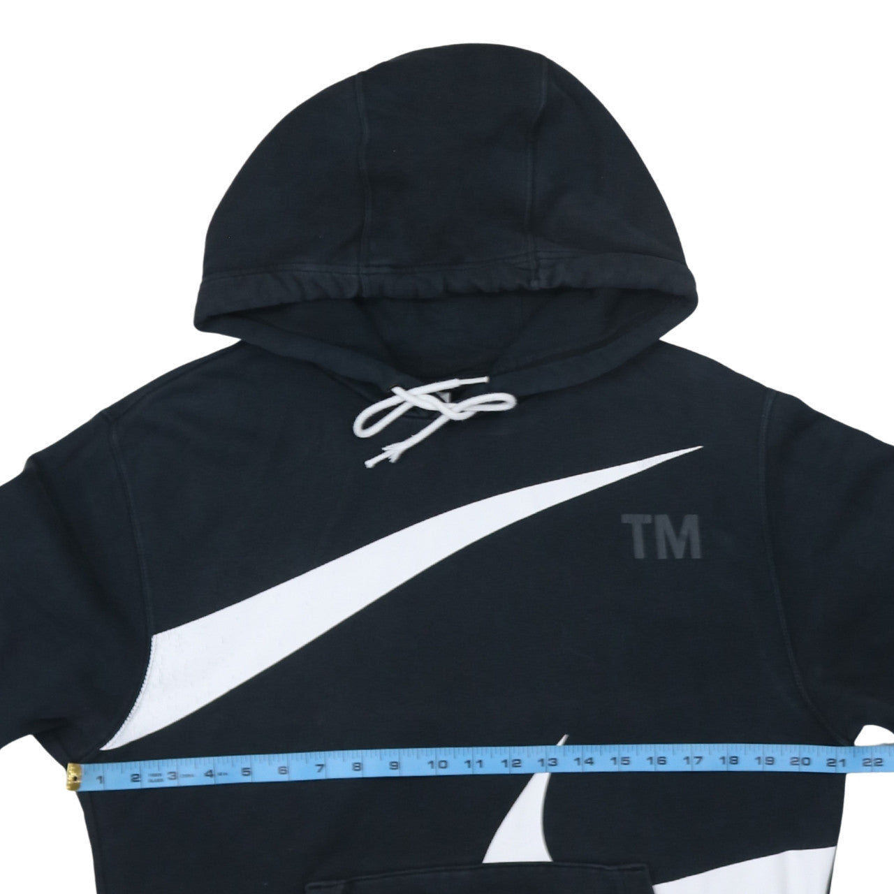 Nike Men's Black Pullover Hoodie Small Graphic Logo Sportswear