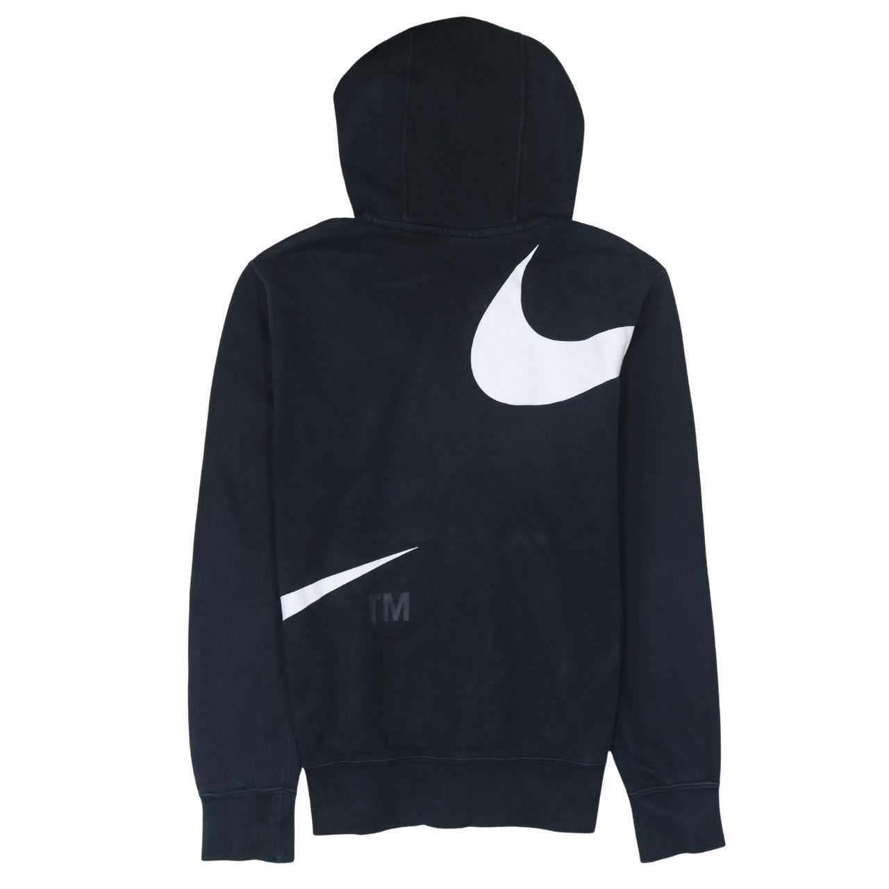 Nike Men's Black Pullover Hoodie Small Graphic Logo Sportswear