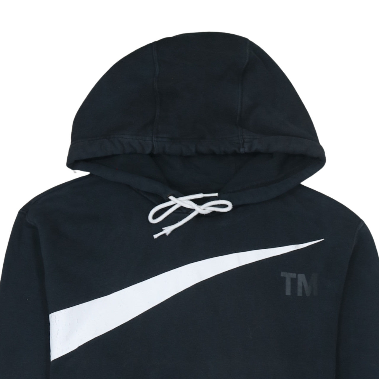 Nike Men's Black Pullover Hoodie Small Graphic Logo Sportswear