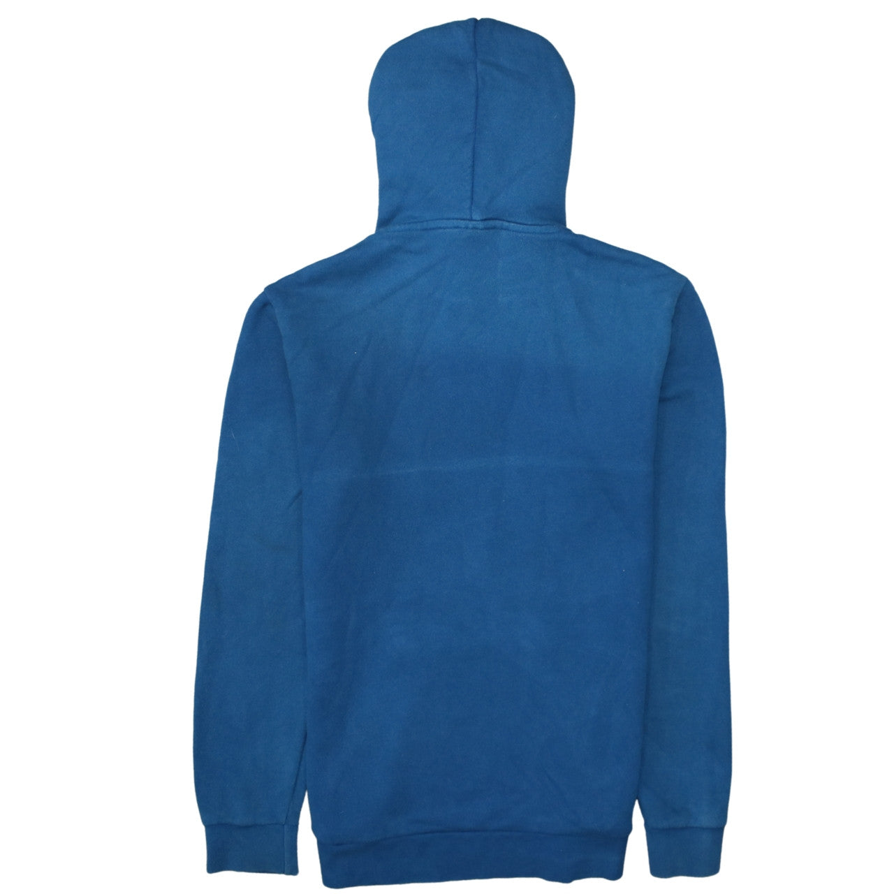 Adidas Mens Blue Pullover Hoodie S Cotton Blend Casual Sweatshirt