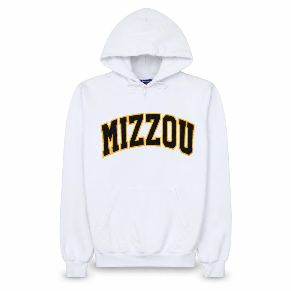 Champion Womens White Mizzou Pullover Hoodie Size S