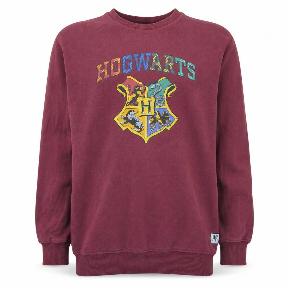 H&M Boys Red Harry Potter Hogwarts Fleece Sweatshirt 14 Years Pullover