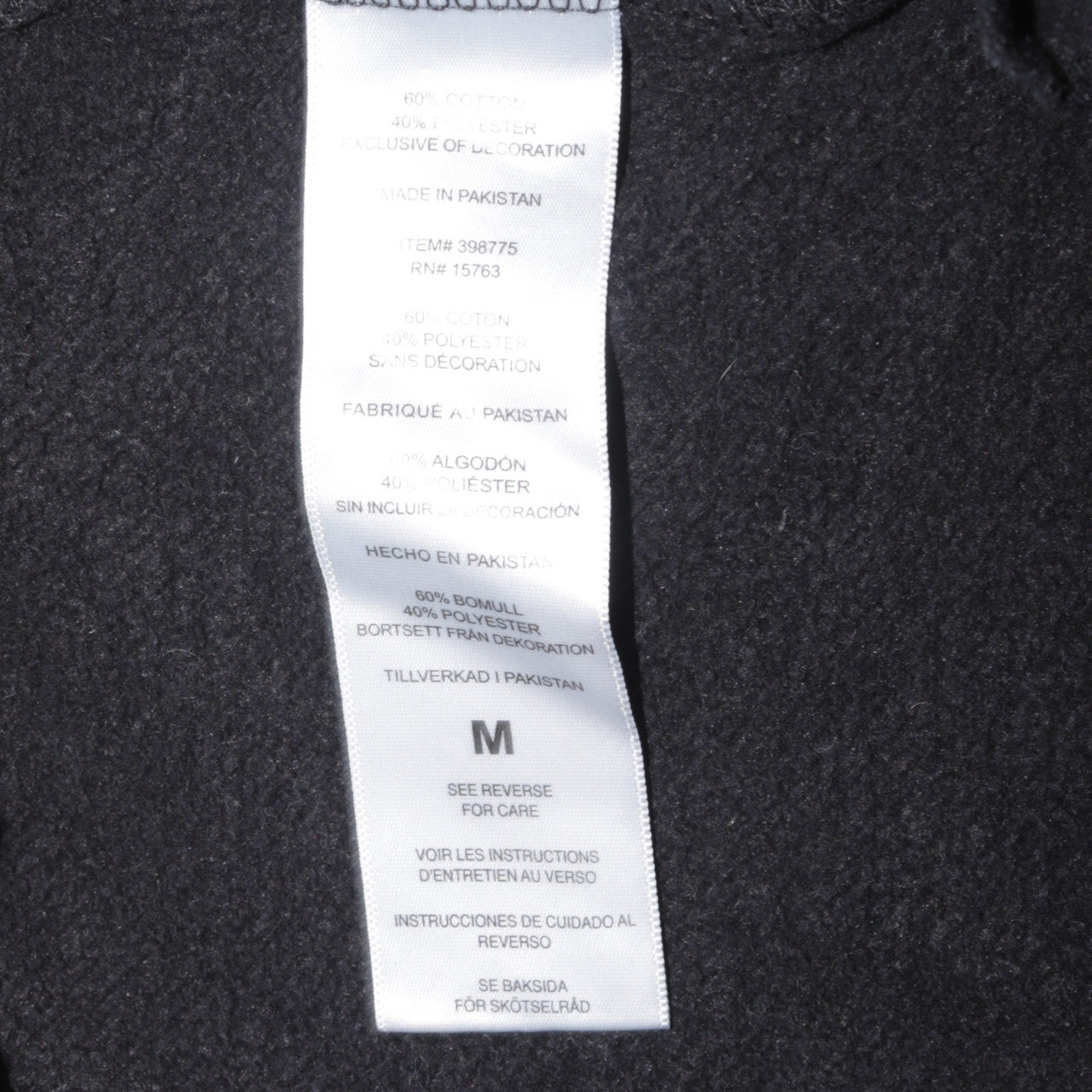 Champion Men's Black Jogger Sweatpants M Regular Fit Fleece Tapered