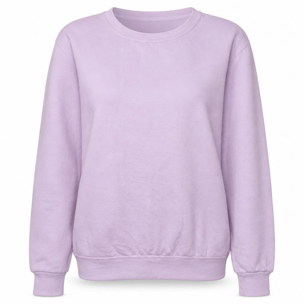 PrettyLittleThing Womens Pink Pullover Sweatshirt Size M Cotton Blend
