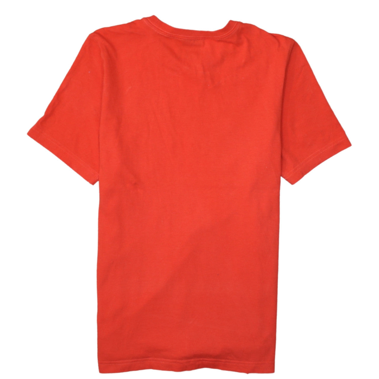 Adidas Boys Red 13-14 Years Logo Graphic Cotton T-Shirt