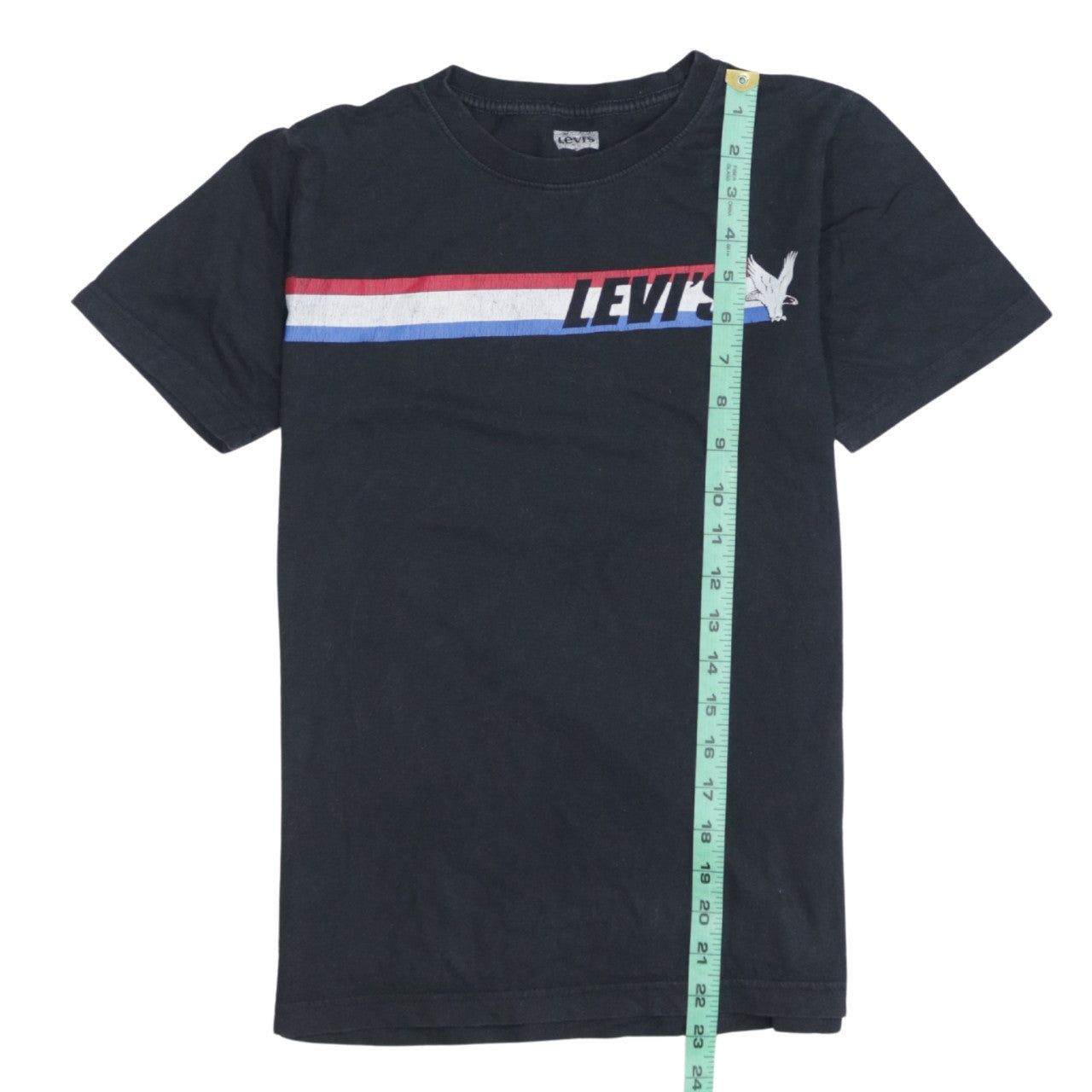 Levi's Boys Black 12-13 Years Logo Graphic Cotton T-Shirt