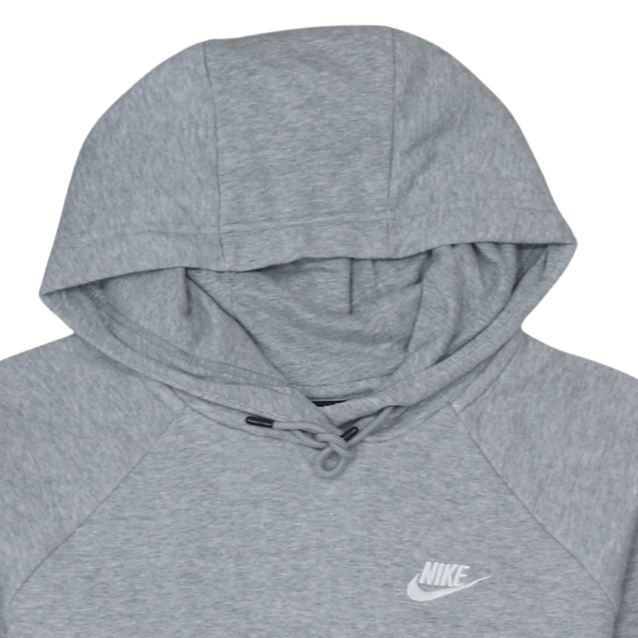 Nike Men's Grey Pullover Hoodie Small Logo Regular Fit