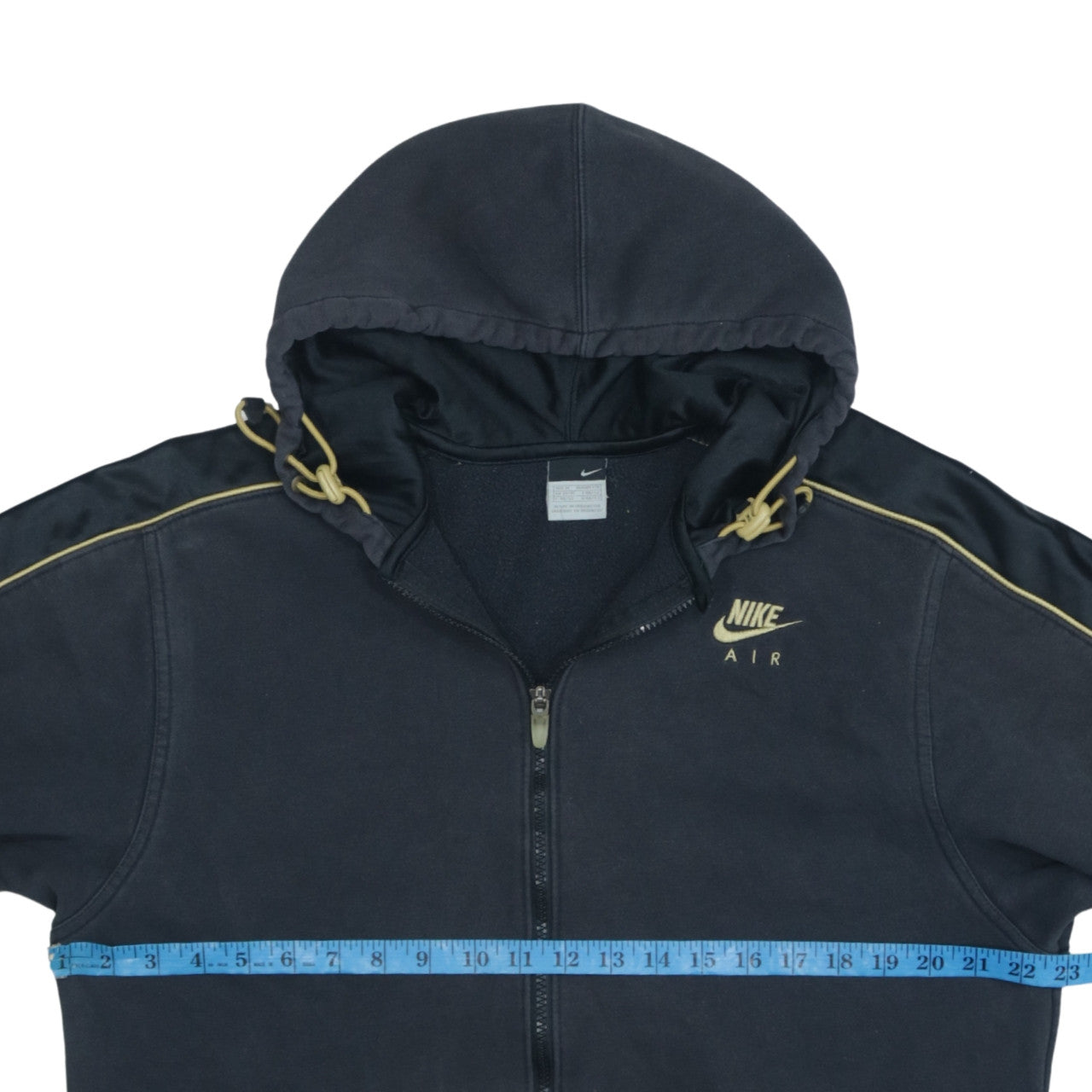 Nike Air Men's Black Full Zip Hoodie M Basketball Style