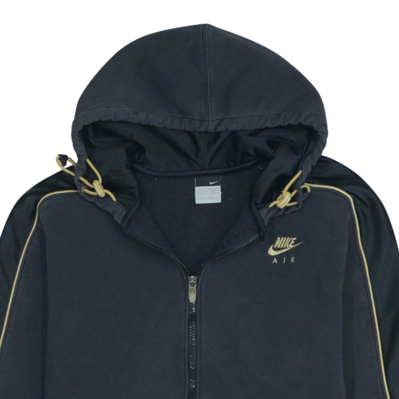 Nike Air Men's Black Full Zip Hoodie M Basketball Style