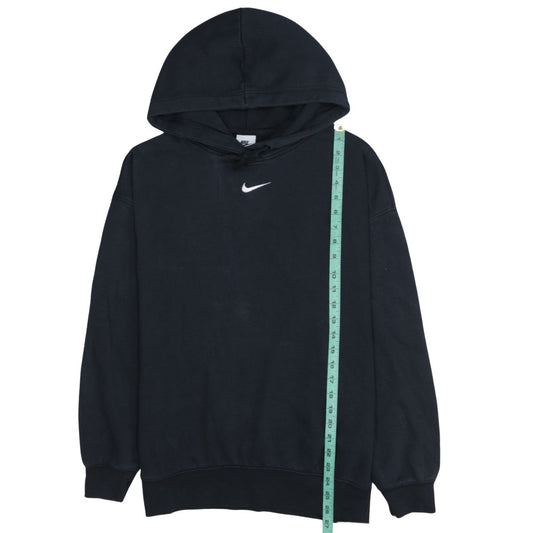 Nike Men's Black Pullover Hoodie S Regular Fit Fleece Sportswear
