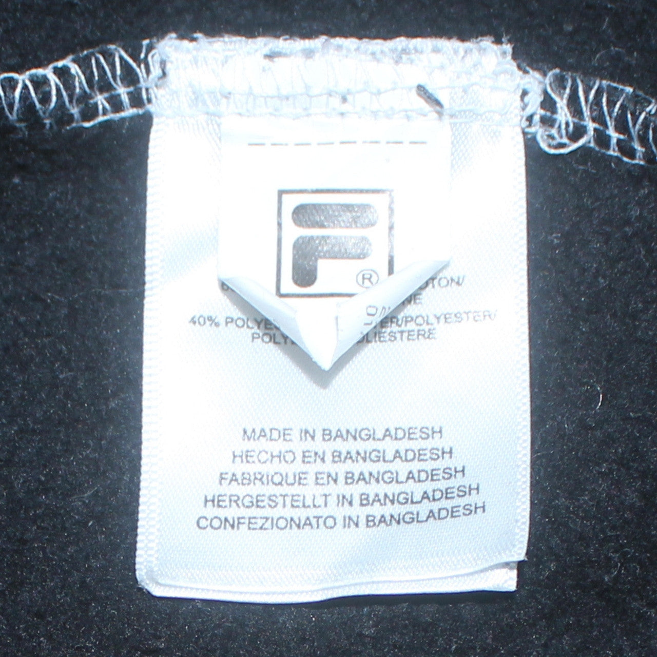 Fila Men's Blue XS Pullover Hoodie Sweatshirt with Logo