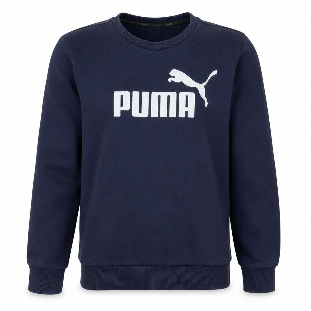 Puma Men's Blue XS Crew Neck Pullover Sweatshirt