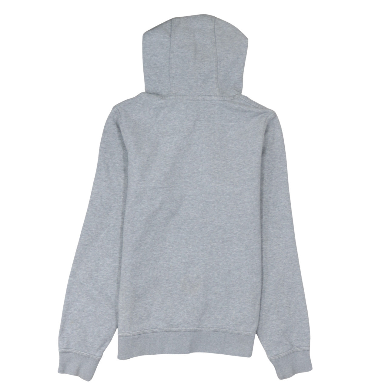 Nike Men's Grey Pullover Hoodie S Regular Fit Fleece Sweatshirt