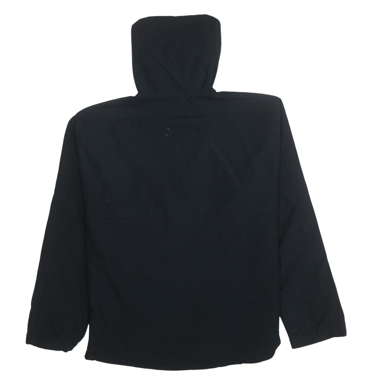 Nike Men’s Black Hooded Anorak Jacket Size M Windproof Lightweight