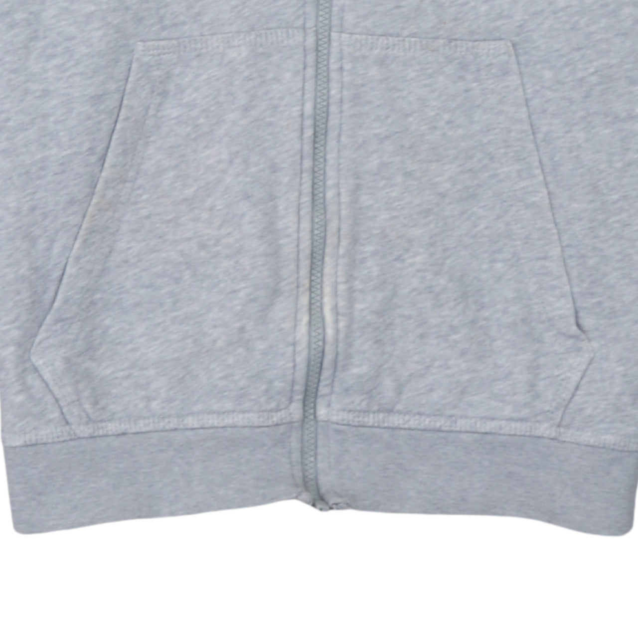Nike Men's Grey Full Zip Hoodie M Sports Fleece Sweatshirt