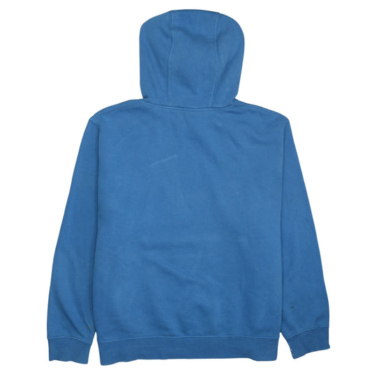 Nike Men's Blue Pullover Hoodie XL Regular Fit Cotton Fleece