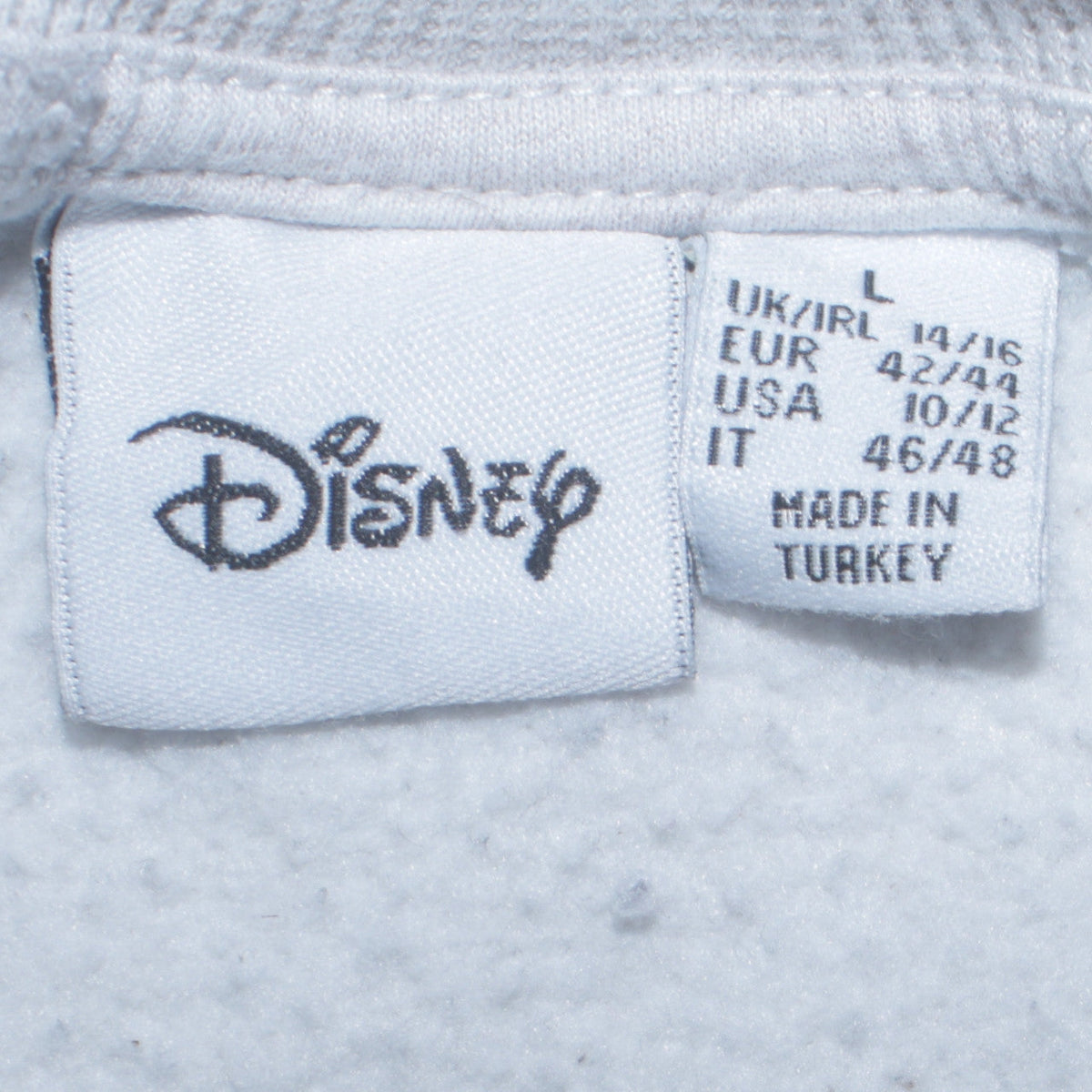 Additional view of Disney Women Grey Minnie Mouse Sweatshirt L Relaxed Fit