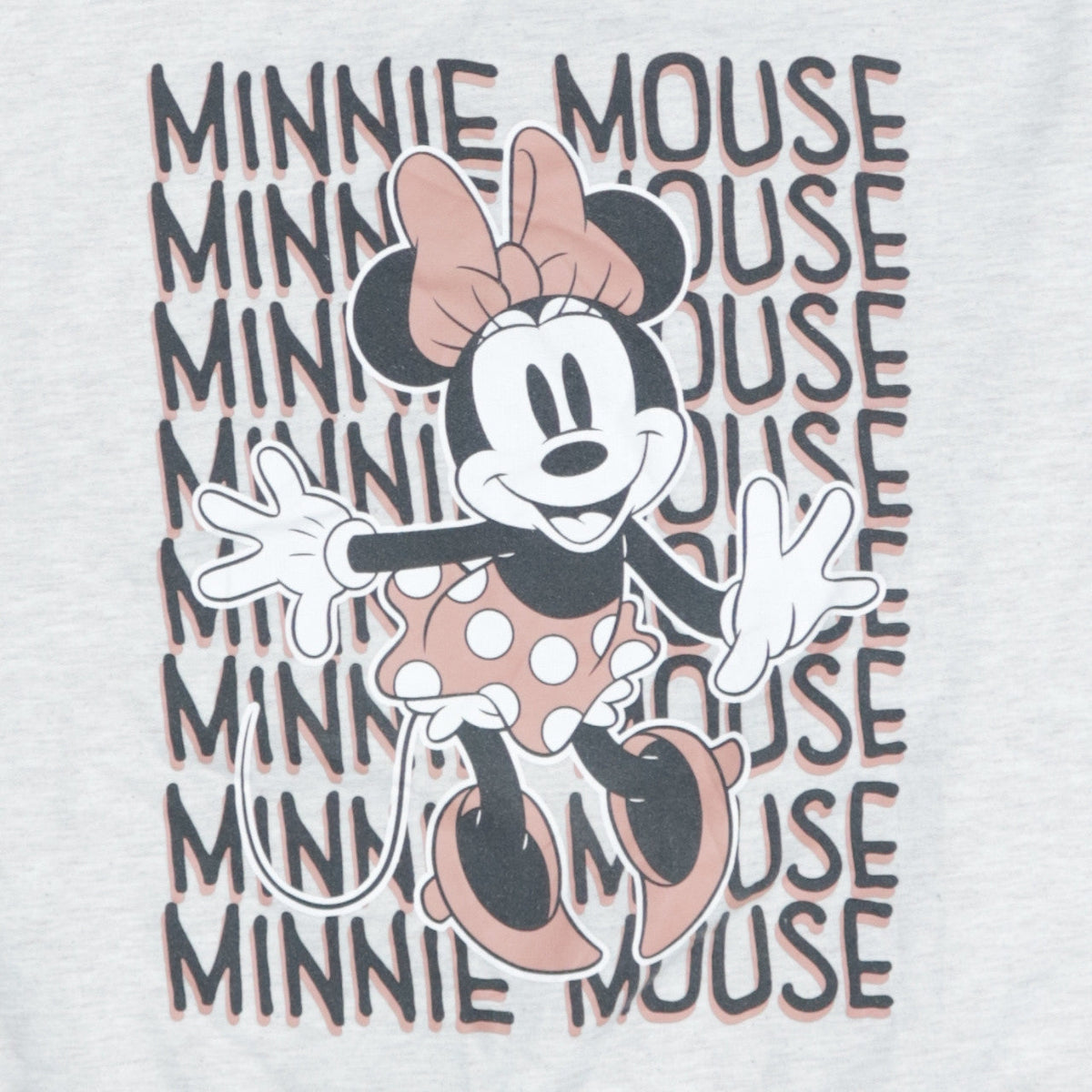 Additional view of Disney Women Grey Minnie Mouse Sweatshirt L Relaxed Fit
