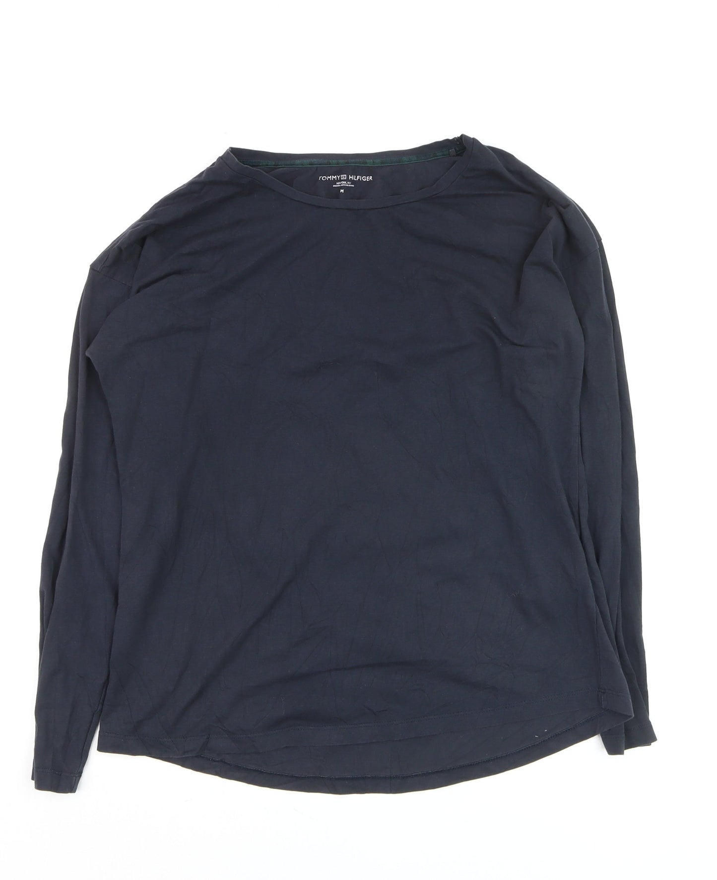 Tommy Hilfiger Men’s Blue Long Sleeve Cotton Top M